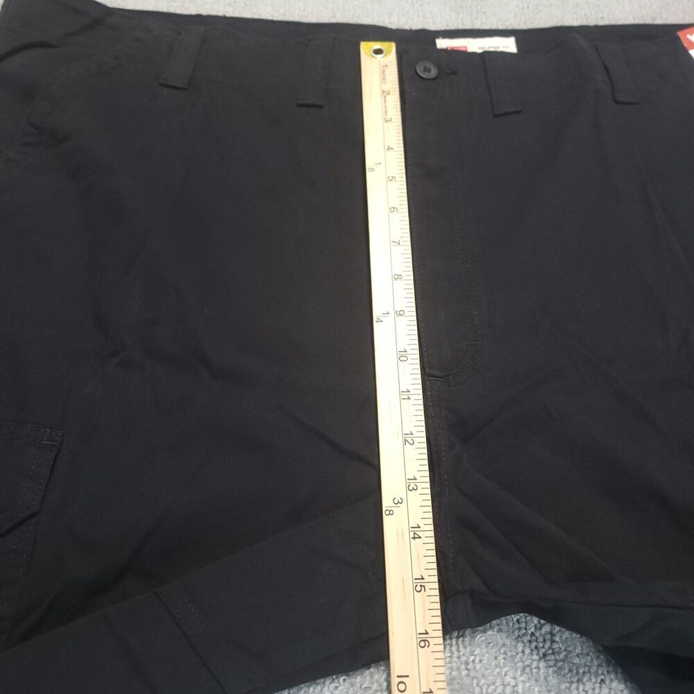 Wrangler Five Star Heritage Relaxed Fit Cargo Shorts Mens 48x10 Black Stretch - Picture 9 of 11